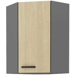 Kuchyňská Skříňka SCANDI jedle/Antracit 60X60 GN-90 1F (45°) obraz