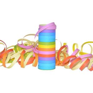 Serpentýny multi – rainbow 300cm obraz