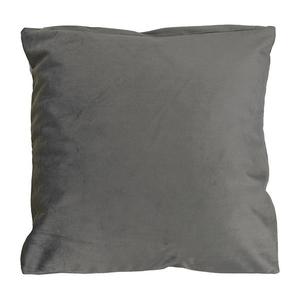 Povlak plain velvet 40x40cm 53 šedá 280gsm obraz