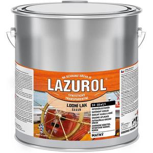 Lazurol lodní lak 2, 5l mat obraz