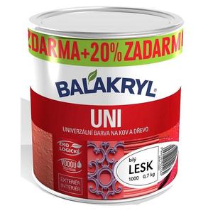 Balakryl uni lesk 0, 7kg+20% bílá obraz