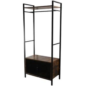 Předsíňová Stěna Loft 8645 E dark vintage wood obraz