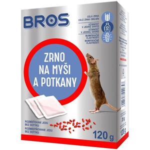 Bros-zrno na myši, krysy a potkany 120g obraz