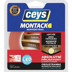 MONTACK LEPÍ VŠE OKAMŽITĚ PÁSKA PRO LED 10 M X 8 MM obraz