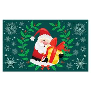 Vánoční rohožka 40x60 cm K-601-1 Nt Santa Claus obraz