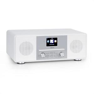 OneConcept Streamo CD, internetové rádio, 2 x 10 W, WLAN, DAB+, FM, CD přehrávač, BT, bílé obraz