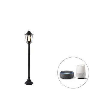 Chytrá stojací venkovní lampa černá 125 cm včetně WiFi ST64 - New Orleans obraz