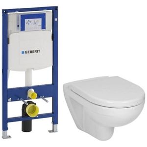 GEBERIT Duofix bez tlačítka + WC JIKA LYRA PLUS + SEDÁTKO DURAPLAST 111.300.00.5 LY6 obraz