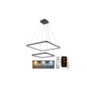 LED Stmívatelný lustr na lanku LED/90W/230V 3000-6500K + DO obraz