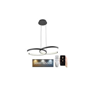 LED Stmívatelný lustr na lanku LED/50W/230V 3000-6500K + DO obraz