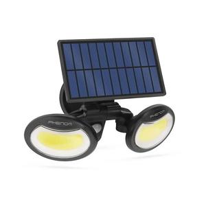 LED Solární reflektor se senzorem 2xLED/4W/5V IP65 obraz