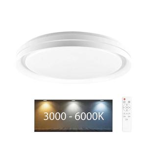 LED Stmívatelné koupelnové stropní svítidlo ELIZA LED/48W/230V IP44 + DO obraz