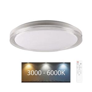 LED Stmívatelné koupelnové stropní svítidlo CASSANDRA LED/72W/230V IP44 + DO obraz