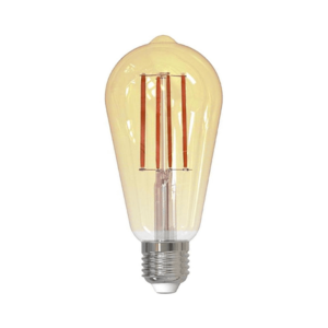 LED Stmívatelná žárovka FILAMENT VINTAGE ST64 E27/12W/230V 2000K obraz