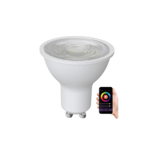 LED RGBW Stmívatelná žárovka GU10/4, 5W/230V 2700-6500K Wi-Fi Tuya obraz