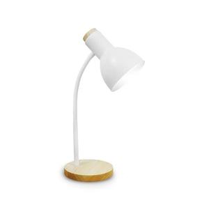 Stolní lampa MARMA 1xE27/60W/230V bílá/kaučukovník obraz