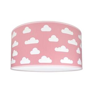 Dětské stropní svítidlo CLOUDS PINK 2xE27/60W/230V růžová obraz