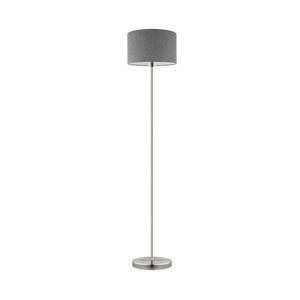 Eglo Eglo - Stojací lampa TUNJA 1xE27/60W/230V matný chrom/šedá obraz