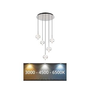 Globo Globo 16042-5HC - LED Lustr na lanku AIDA 5xLED/6, 6W/230V 3000K/4500K/6500K obraz