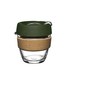 Zelený cestovní hrnek 227 ml Brew Cork Pine S – KeepCup obraz