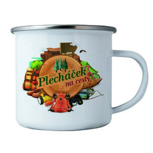 Bohemia Gifts Plechový hrnek - Na cesty, 350 ml obraz