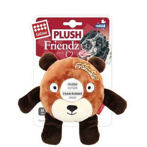 GiGwi art. 6239 Plush Friendz medvěd s gum. kroužkem obraz