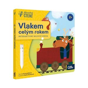 Kouzelné čtení Minikniha – Vlakem celým rokem obraz