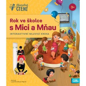 Kouzelné čtení Kniha Rok ve školce s Mici a Mňau obraz