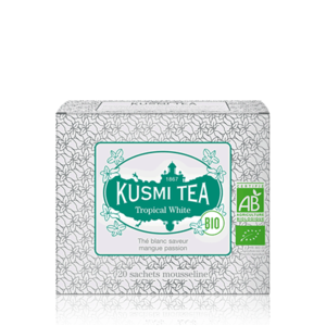 Kusmi Tea Porcovaný bílý čaj Tropical White Bio, 20 sáčků 21637A1120 obraz