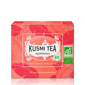 Kusmi Tea Porcovaný ovocný čaj AquaSummer Bio, 20 sáčků 21673A1120 obraz