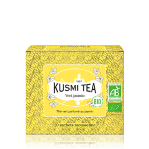 Kusmi Tea Porcovaný zelený čaj Green Jasmine Bio, 20 sáčků 21615A1120 obraz