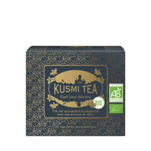 Kusmi Tea Porcovaný černý čaj Earl Grey Intense Bio, 20 sáčků 21703A1120 obraz