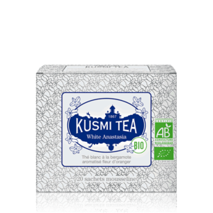 Kusmi Tea Porcovaný bílý čaj White Anastasia Bio, 20 sáčků 21635A1120 obraz