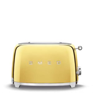 Smeg Toustovač TSF01, 2x2, 50's Retro Style, zlatá TSF01GOEU obraz