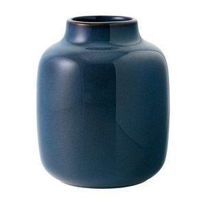 Villeroy & Boch Lave Home bleu uni kameninová váza Nek, 15, 5 cm 10-4286-5091 obraz