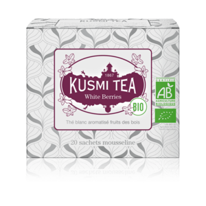 Kusmi Tea Porcovaný bílý čaj White Berries Bio, 20 sáčků 21095A1120 obraz