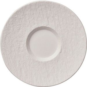 Villeroy & Boch Manufacture Rock Blanc podšálek k šálku na bílou kávu, Ø 17 cm 10-4240-1220 obraz