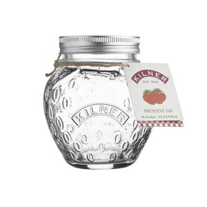 Kilner Ozdobná zavařovací sklenice ve tvaru jahody, 400 ml 0025.582 obraz