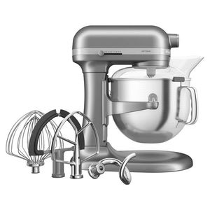 KitchenAid Kuchyňský robot Artisan 5KSM70SHX, se zvedací mísou 6, 6 l, stříbřitě šedá 5KSM70SHXEMS obraz