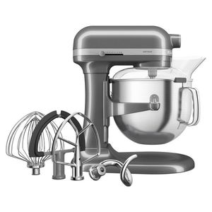 KitchenAid Kuchyňský robot Artisan 5KSM70SHX, se zvedací mísou 6, 6 l, stříbrná 5KSM70SHXECU obraz