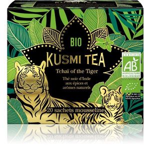 Kusmi Tea Organic Tchai of The Tiger krabička s 20 sáčky 48g 21685A1120 obraz