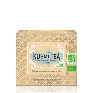 Kusmi Tea Porcovaný černý čaj Bouquet of Flower N°108 Bio, 20 sáčků 21671A1120 obraz