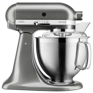 KitchenAid Kuchyňský robot Artisan 5KSM185PSEMS, stříbřitě šedá 5KSM185PSEMS obraz