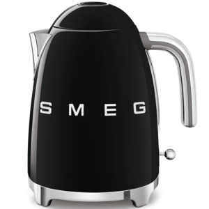 Smeg Rychlovarná konvice 50´s Retro Style, 1, 7l černá KLF03BLEU obraz