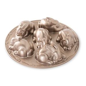 Nordic Ware Forma na 6 zajíčků Baby Bunny, toffee, 1 l 90148 obraz