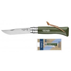 Opinel VRI N°08 nůž Trekking, khaki, 8, 5 cm, blistr 001980 obraz