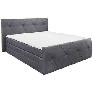 Boxspring postel CALGARY antracit 180x200 cm obraz