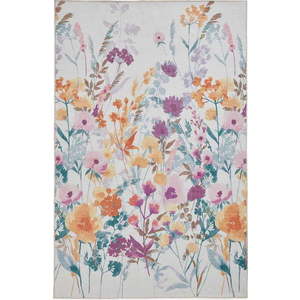 Žlutý pratelný koberec 122x170 cm Country Floral – Catherine Lansfield obraz