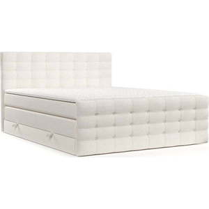 Krémová boxspring postel s úložným prostorem 180x200 cm Blend – Maison de Rêve obraz