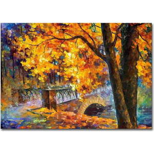 Nástěnná reprodukce na plátně Leonid Afremov, 100 x 70 cm obraz